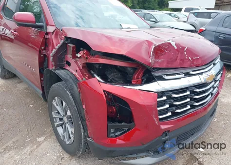 2025 Chevrolet Equinox Lt из США, поврежденный, VIN 3GNAXHEG0SL201530